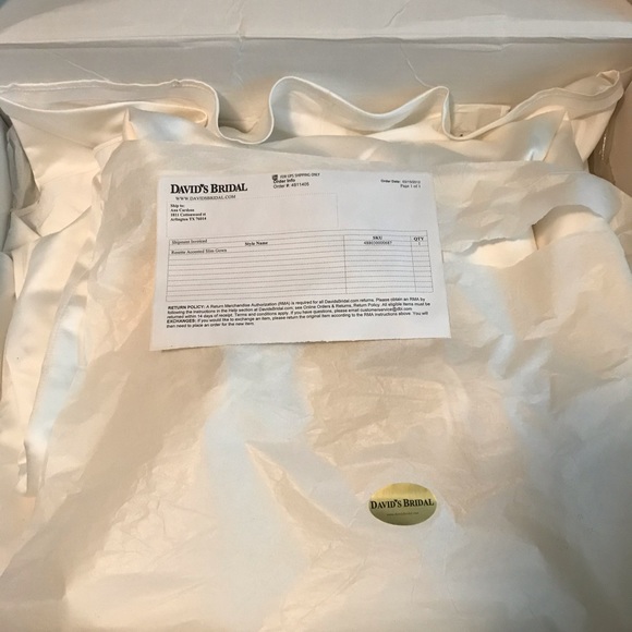 David’s Bridal Wedding Dress - Picture 8 of 10